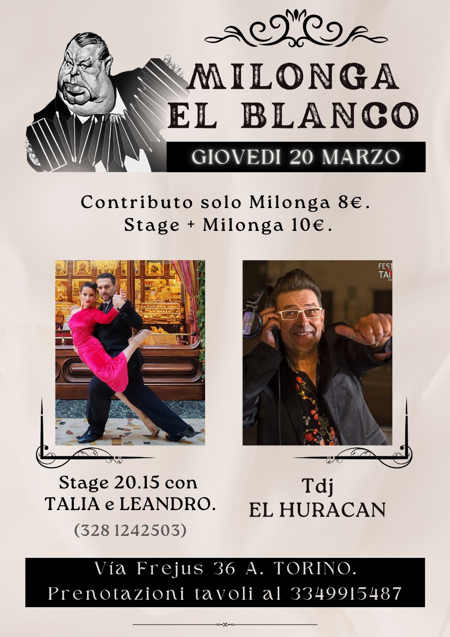 Milonga El Blanco