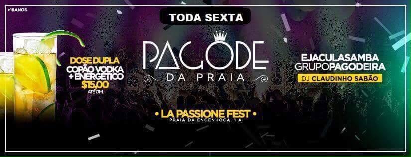 Pagode da Praia • Ejaculasamba • Pagodeira • LISTA VIP