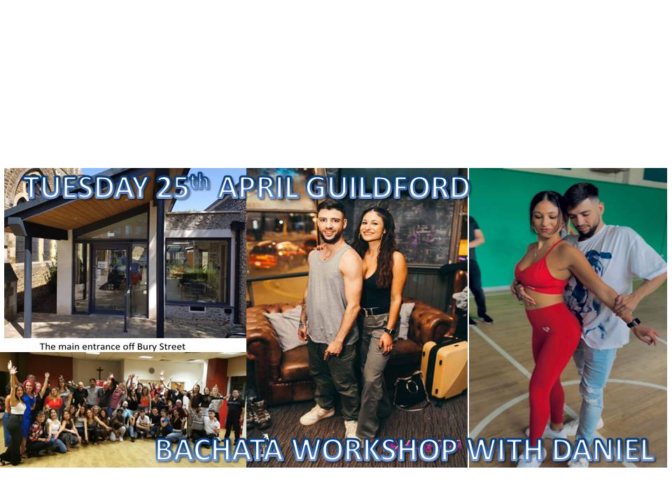 BACHATA WORKSHOP IN GUILDFORD WITH DANIEL CARBONERO