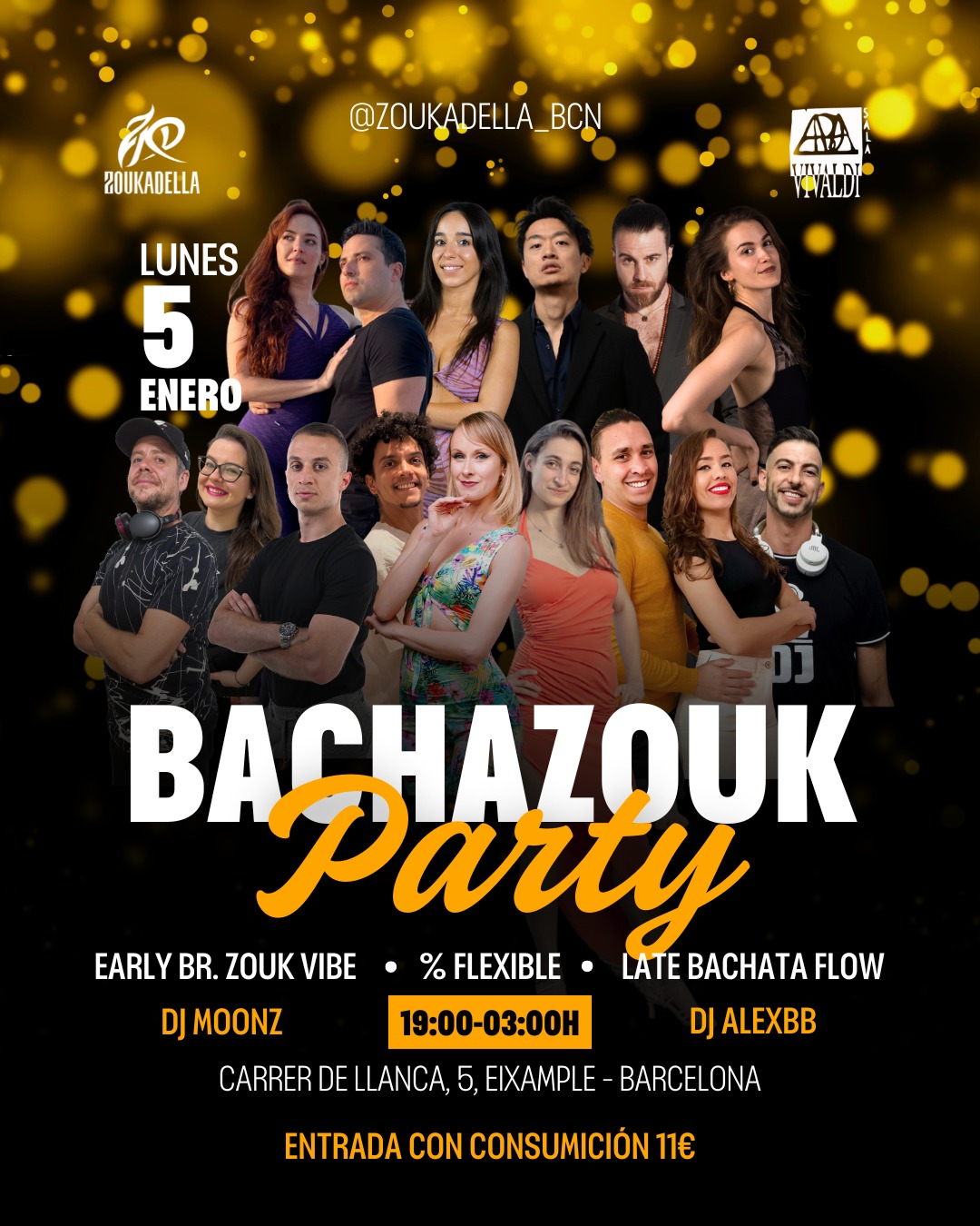 BACHAZOUK PARTY NOCHE DE REYES