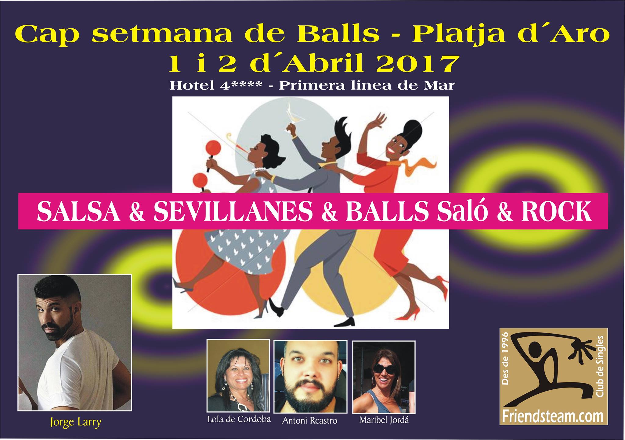 1 i 2 d´Abril 2017 - Cap de setmana Ball - Platja d´Aro.