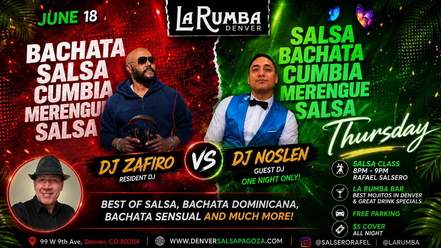 June 18 SalsaOnThrusday Dj Battle Special Edition