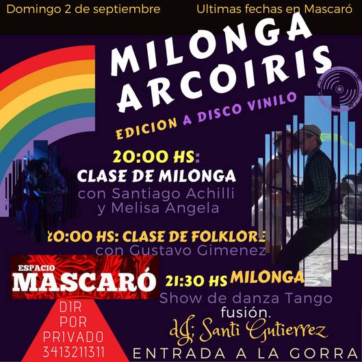 Baila milonga con discos de vinillo dj el sensei santi gutierrez
