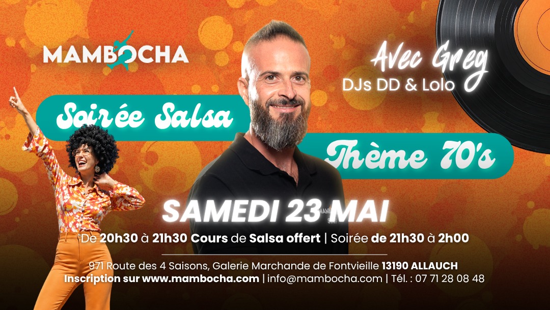 Soirée Salsa Spéciale pour les 30 ans de Salsa de Chris !