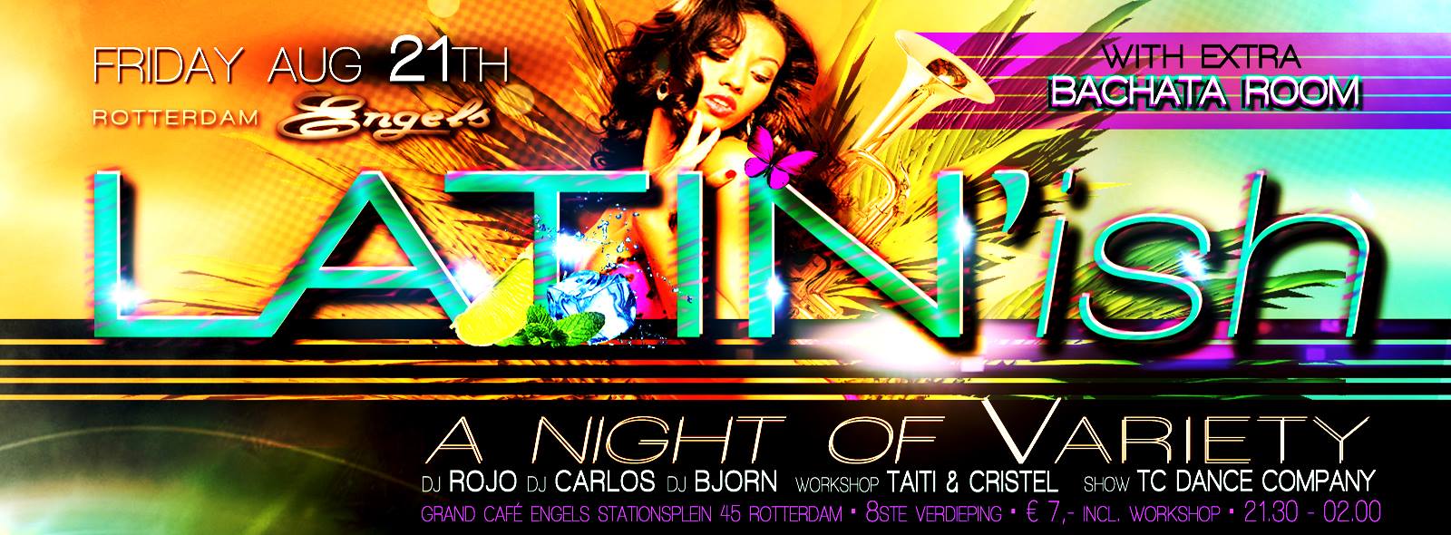 Latin' ish, 21 augustus@Engels, Rotterdam