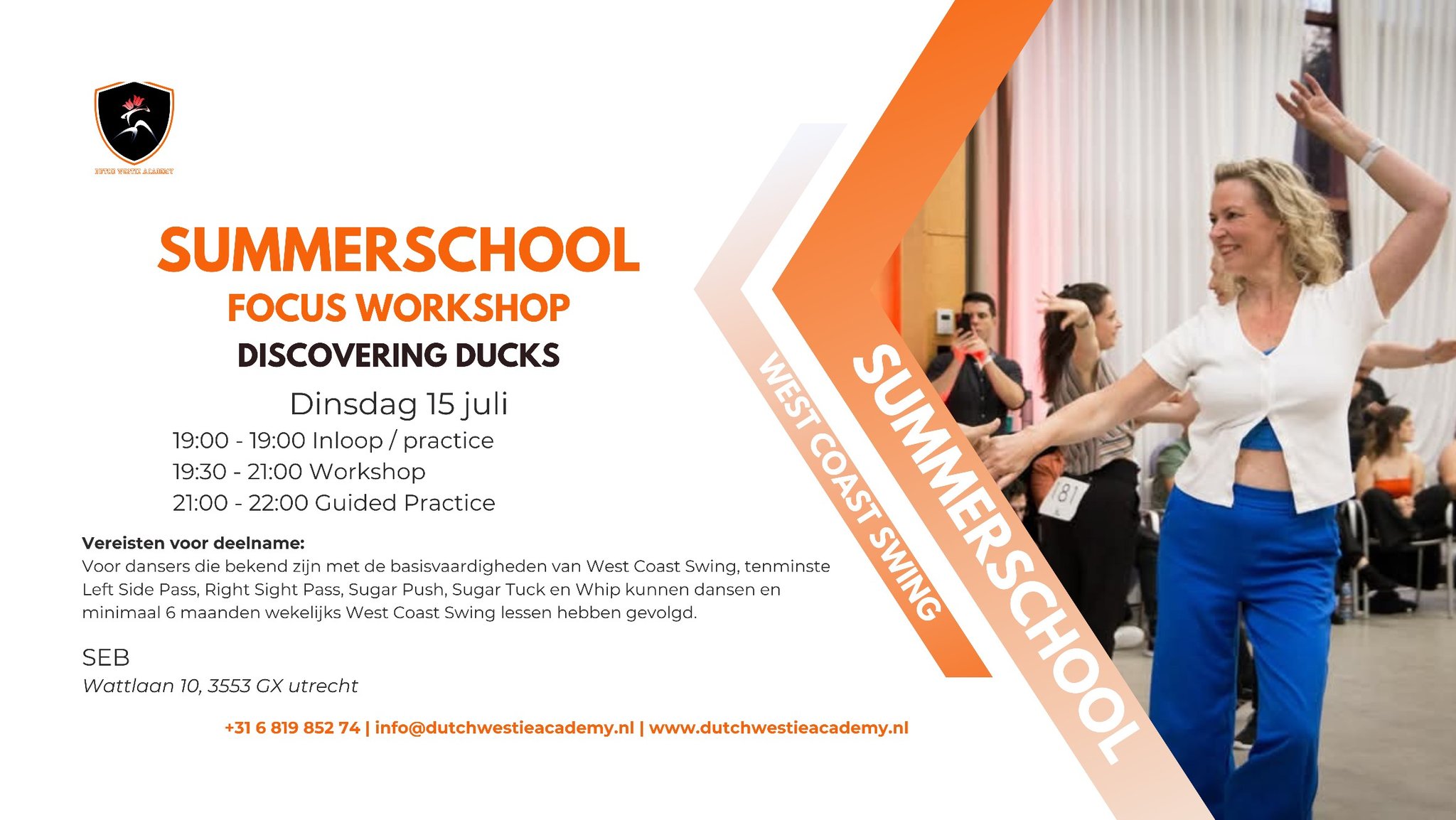 Summerschool - Focus Workshop Discovering Ducks