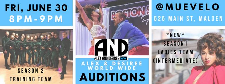 Alex & Desiree WW Auditions (Coed & *New*Ladies Team)