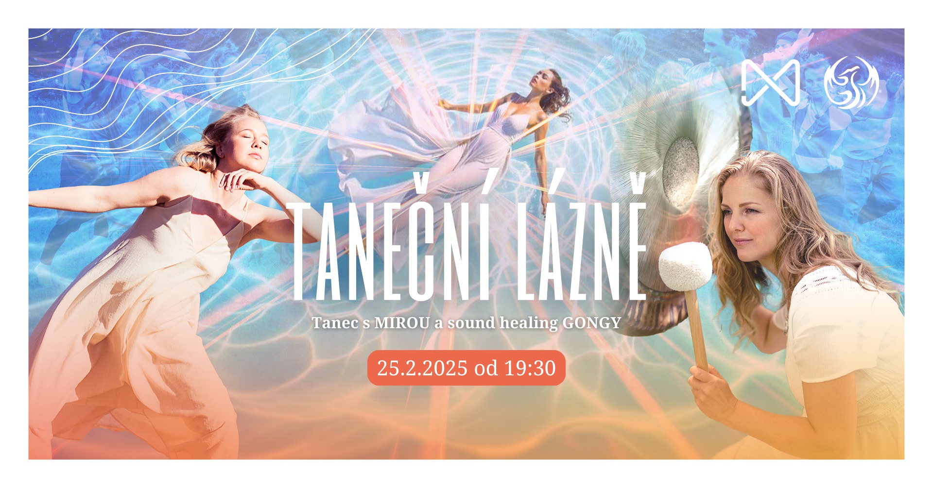 TANEČNÍ LÁZNĚ s MIROU na lodi a sound healing GONGY