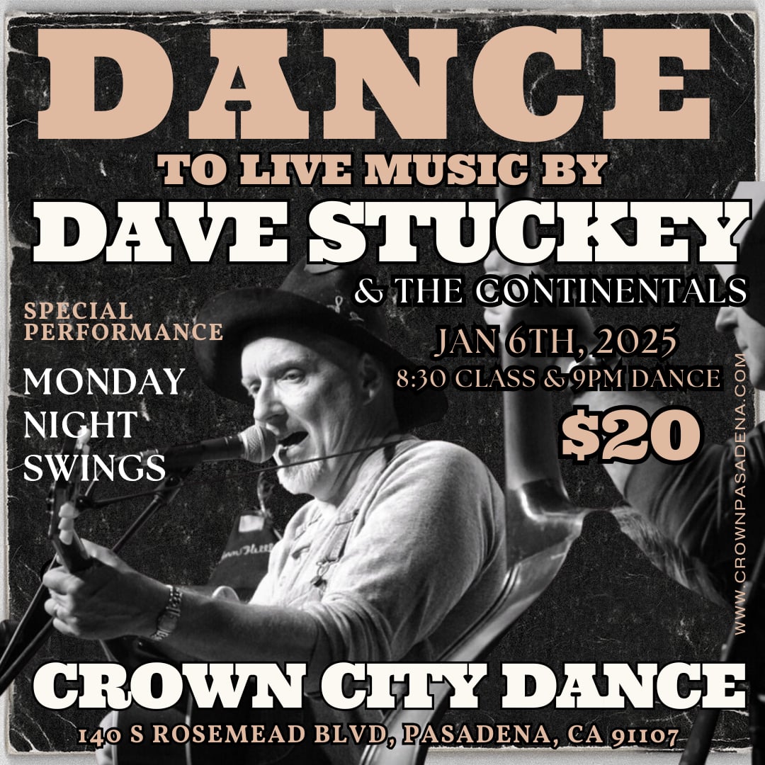 DAVE STUCKEY - Live Music & Lindy Hop in Pasadena π΅