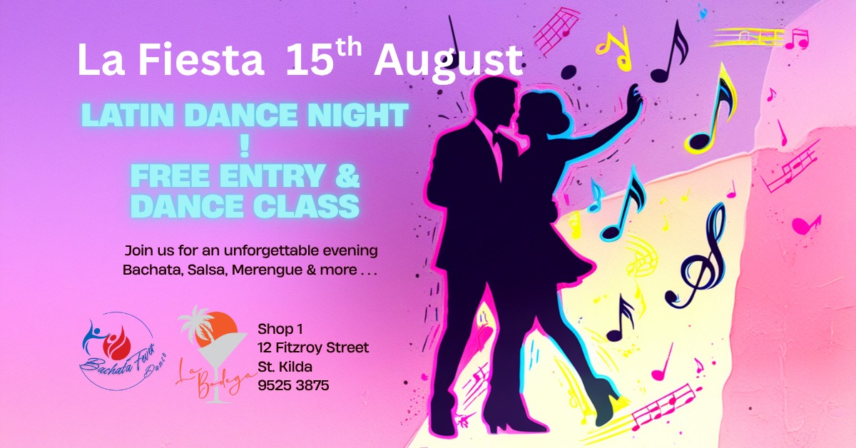 LA FIESTA Bachata Fever Friday Night Social Dancing