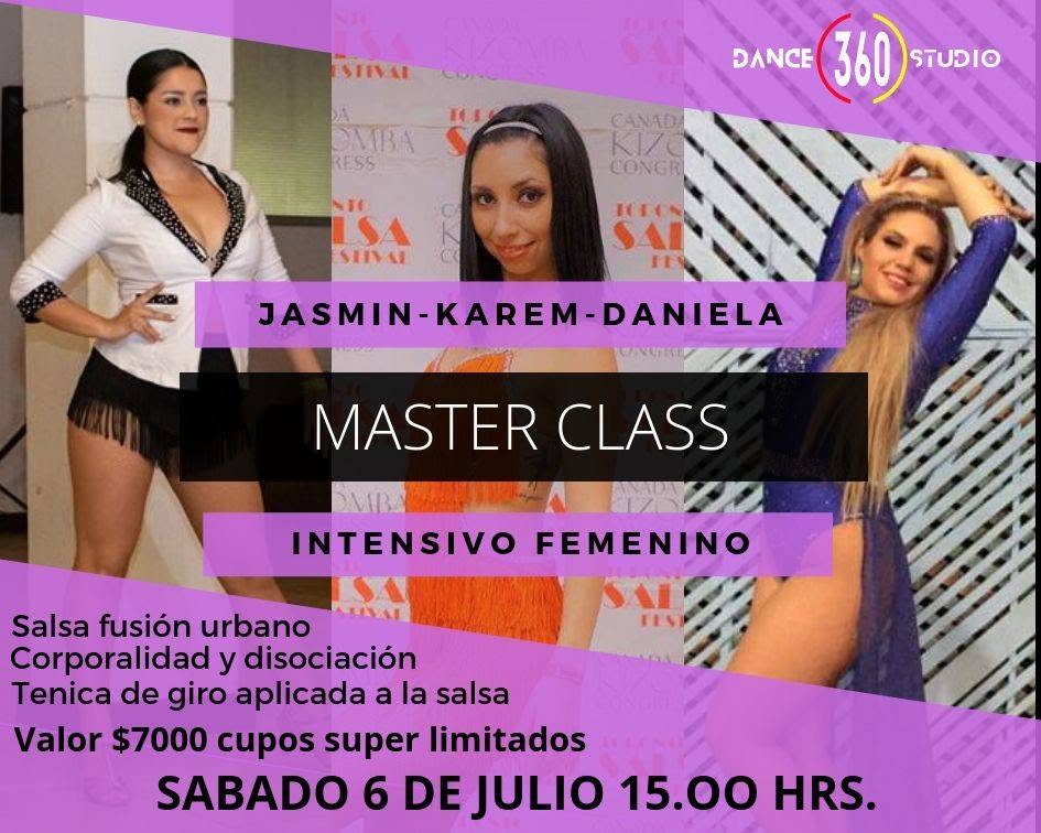 Master class femenino solo para chikas