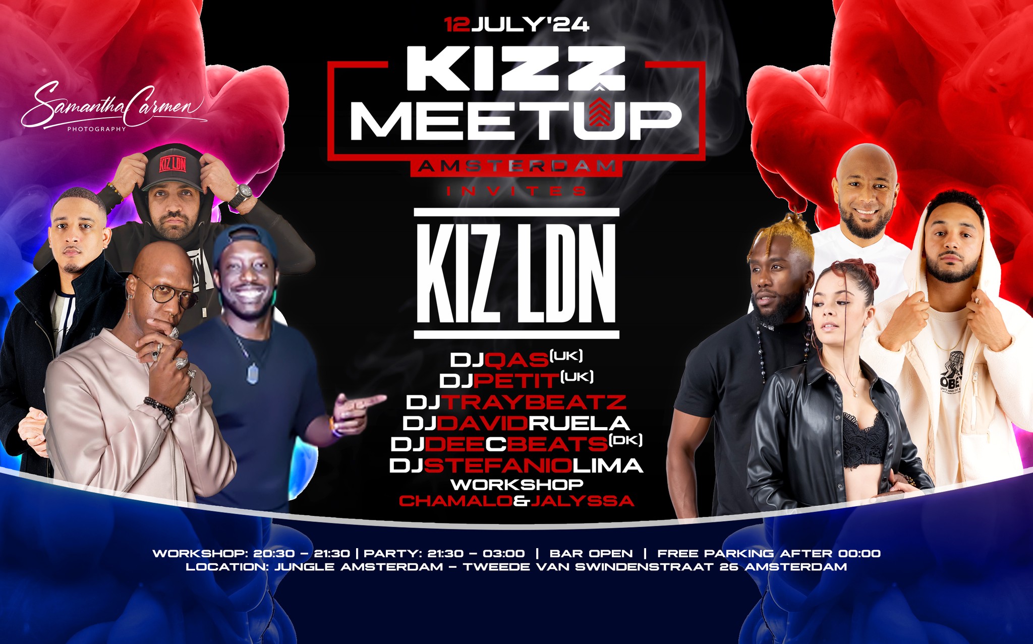 KIZZ MeetUp: Invites KIZ LDNπ¬π§ CHAMALO & JALYSSA Qas x DeeCBeats x Petit x David x Stefanio