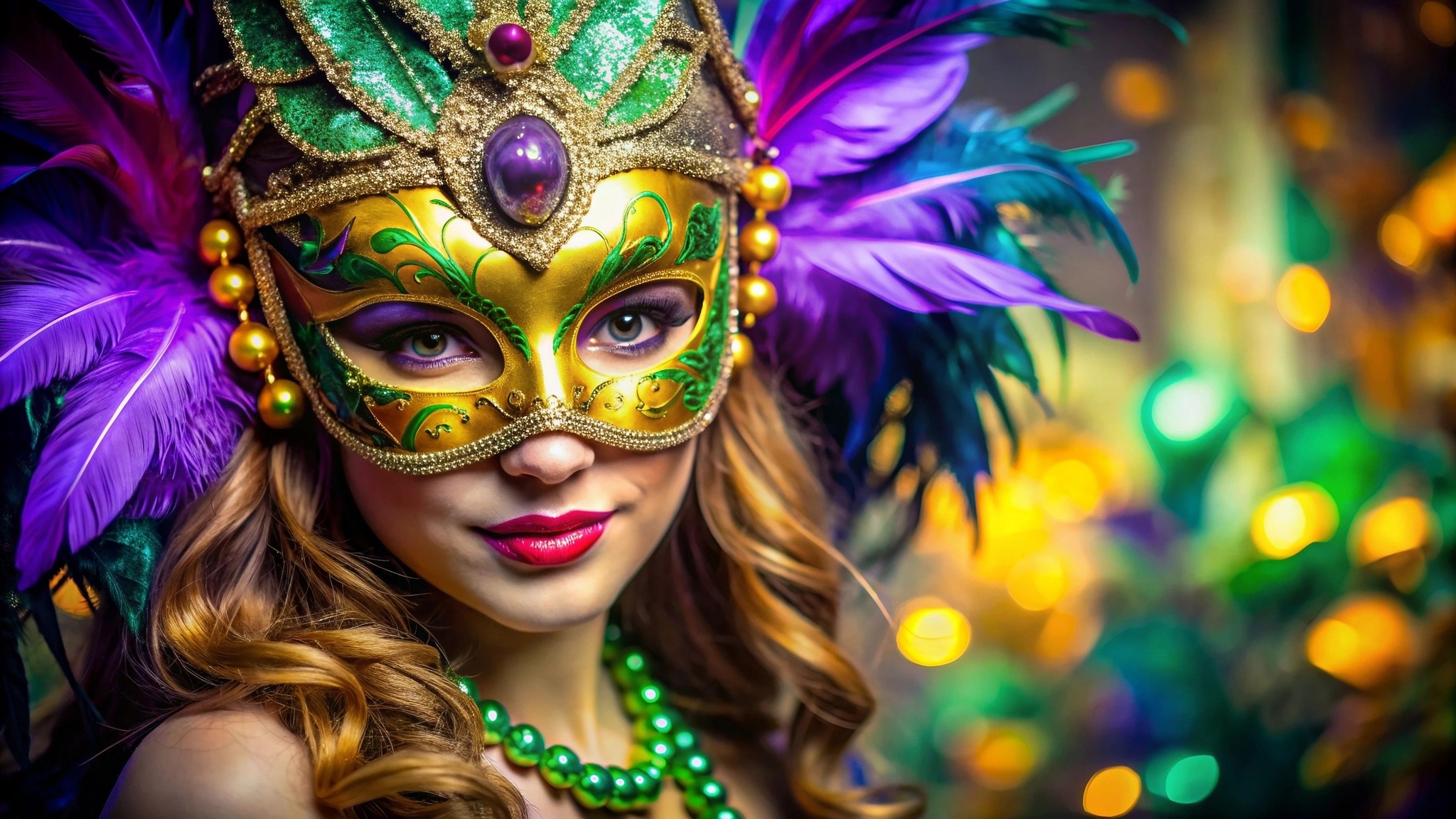 Mardi Gras dance party