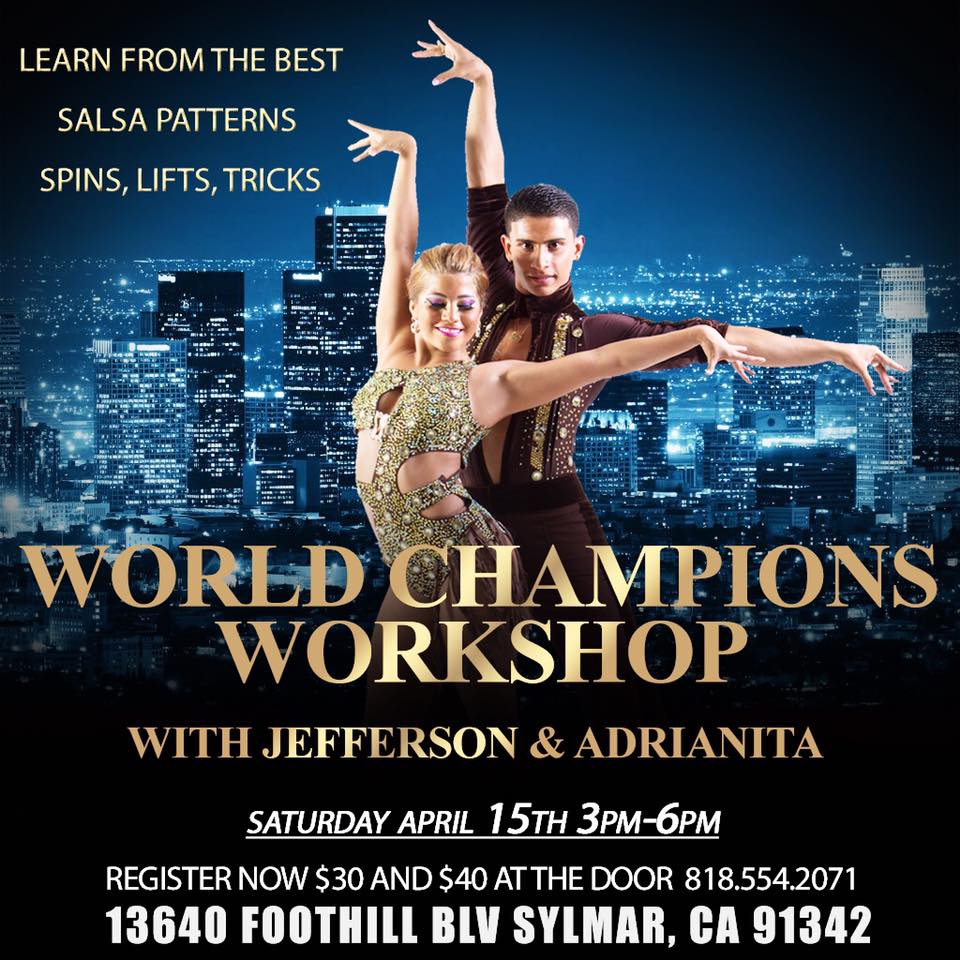 Jefferson & Adrianita 3 hours World Workshop