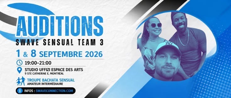 AUDITIONS 2026 --> Swave Sensual Team 3