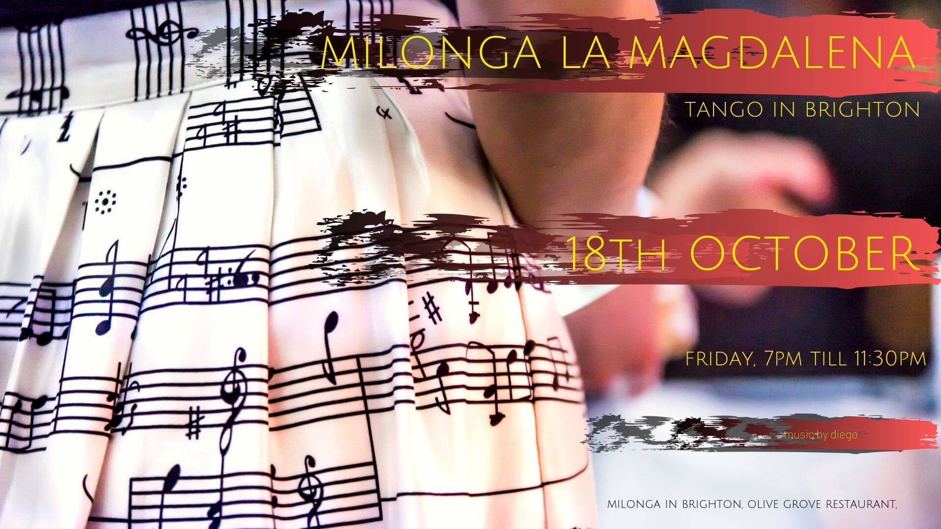 Milonga La Magdalena 18th October