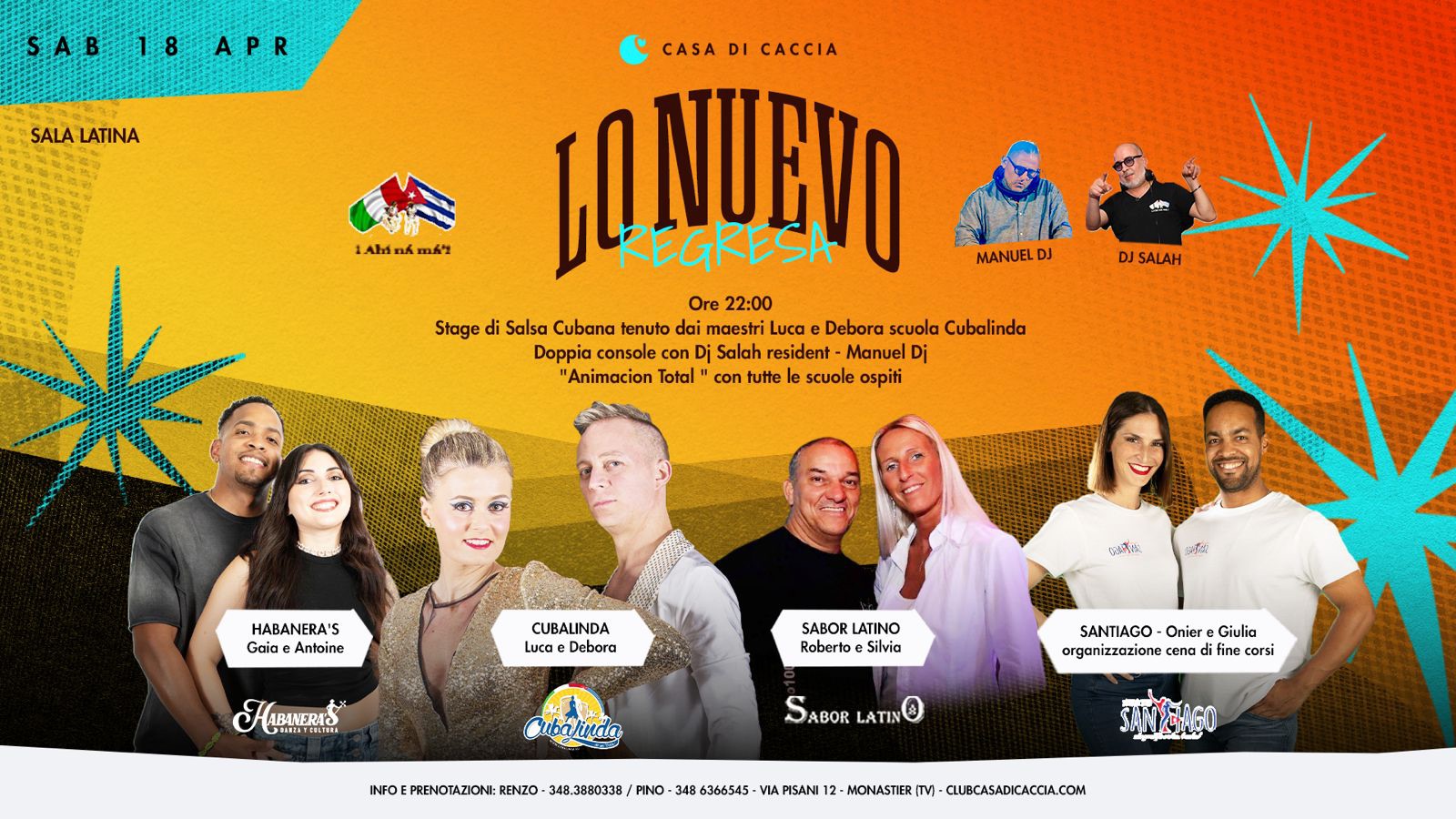 SABATO 18 APRILE_SALA LATINA