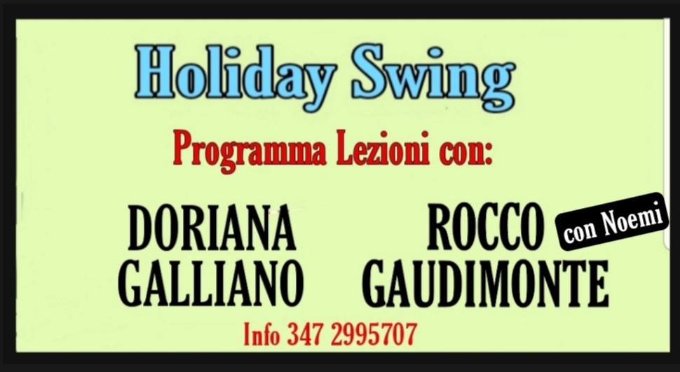 Programma Lezioni all'Holiday Swing