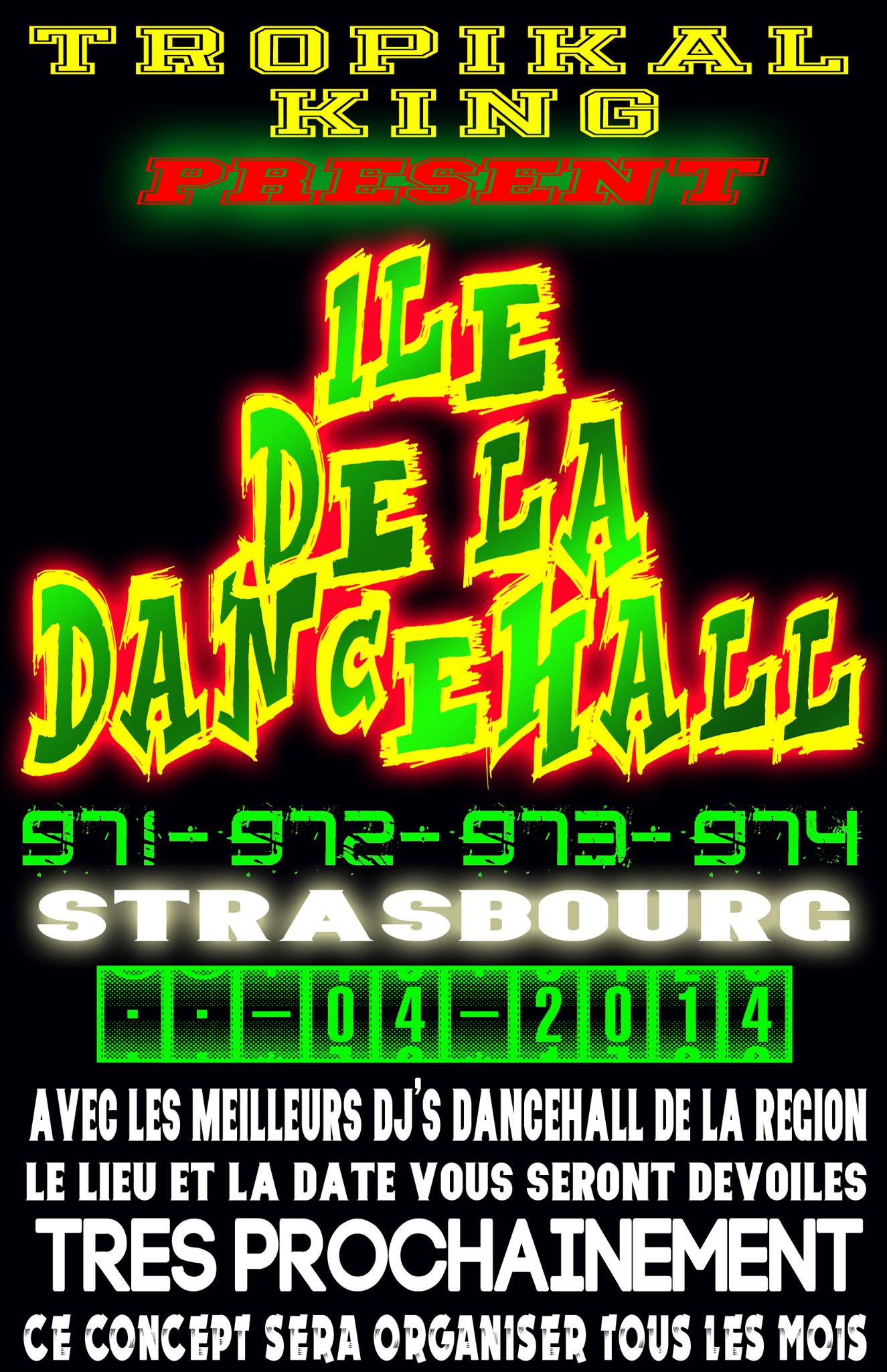 "ILE DE LA DANCEHALL" BY TROPIKAL KING