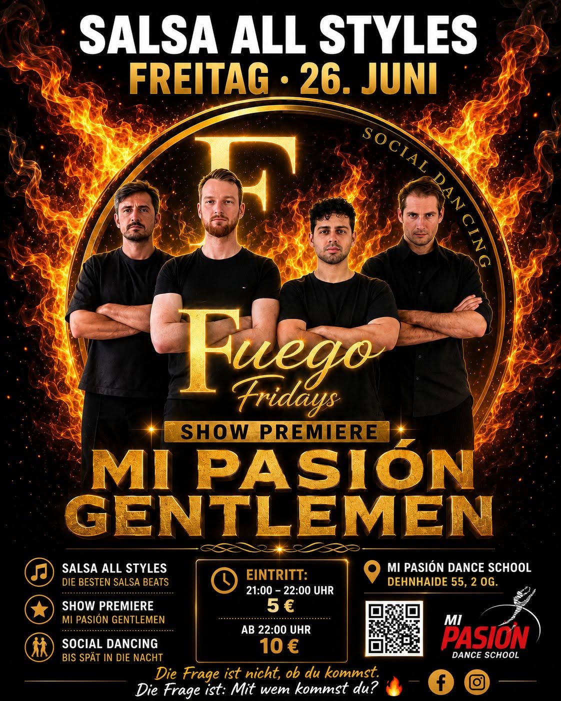 Fuego Fridays - Mi Pasión Gentlemen