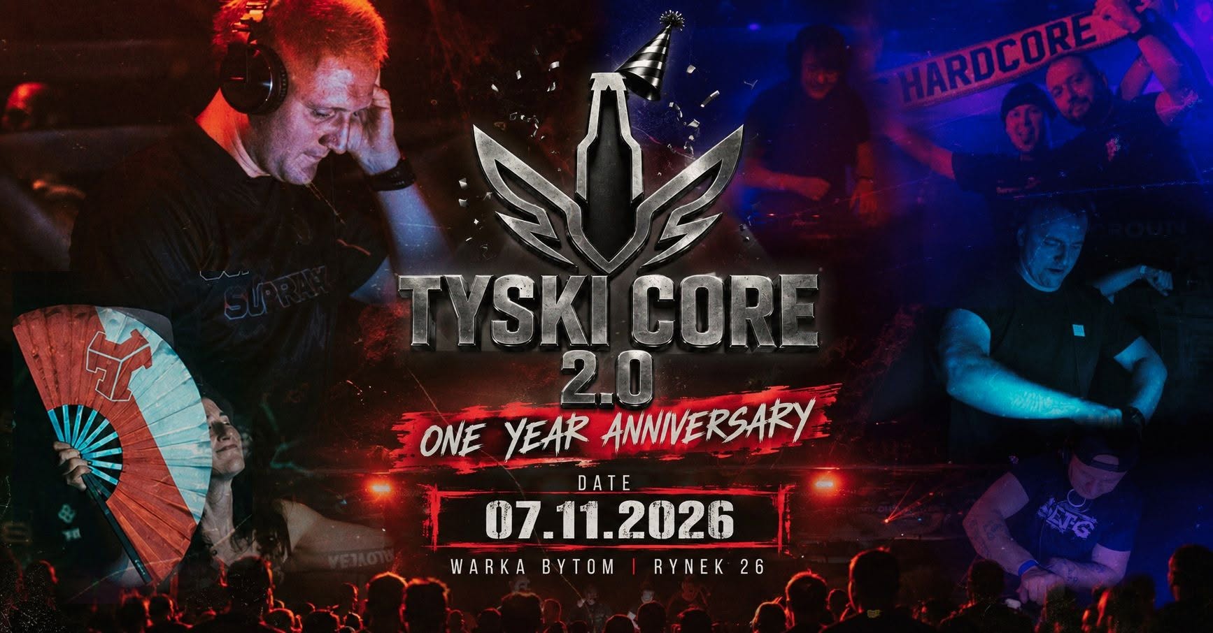 TYSKI CORE 2.0 - One Year Anniversary 🥳 2 Stages - 16 Dj - Warka Bytom #4