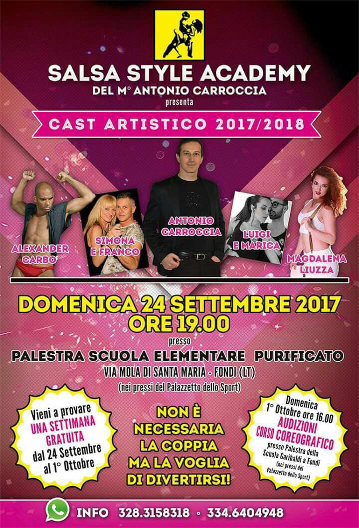 Vuoi imparare a ballare? O perfezionarti nel ballo?