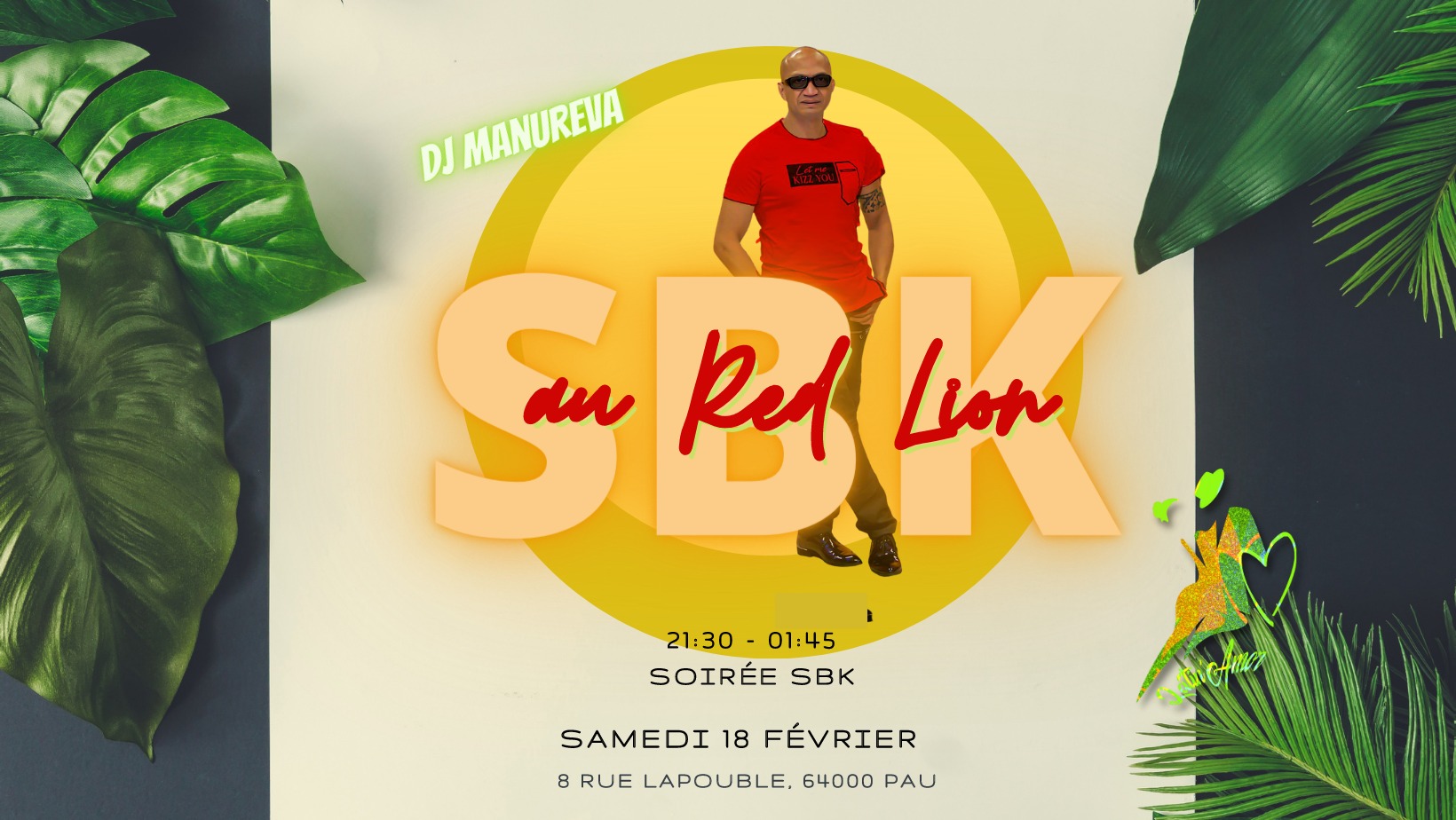 Noche AfroCaribeña - SBK y Más-New Red Lion