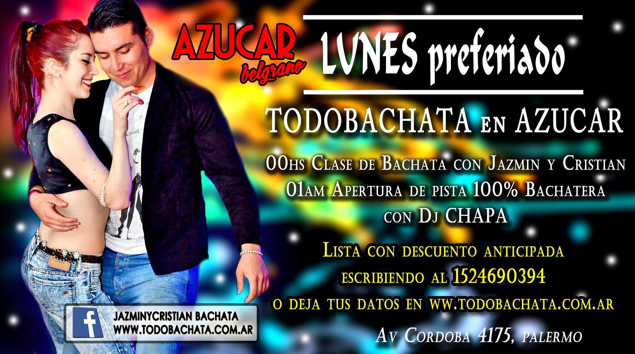 Festejo mi cumple Mambeando y Bachateando en Azucar!