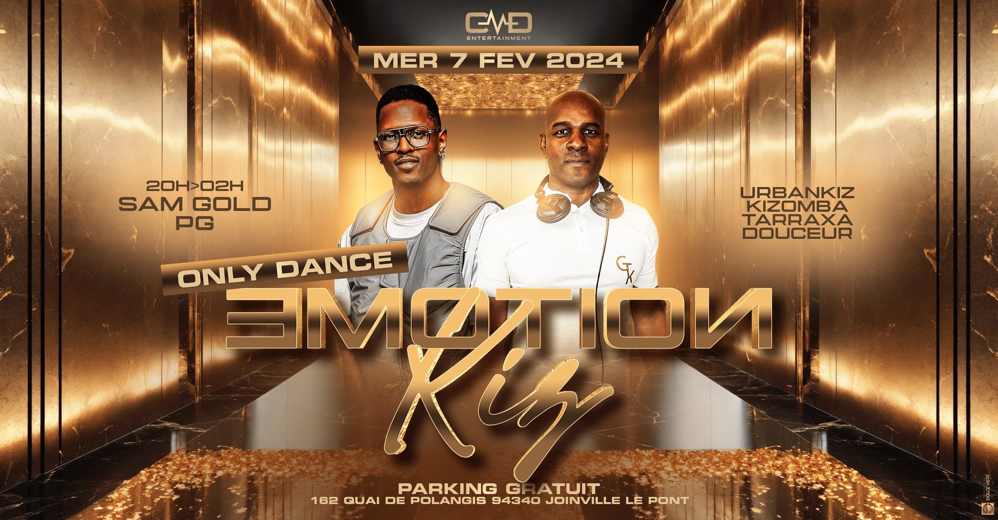 Emotion Kiz - 7 février - Only Dance 20h30 à 2h00
