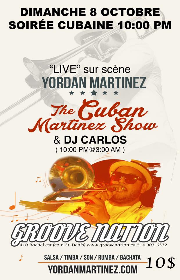 SOIRÉE CUBAINE 8 OCTOBRE