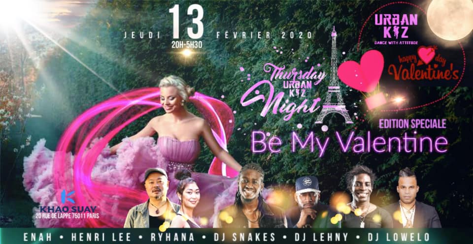 Thursday 13Th Be My Valentine 8Pm-5Am