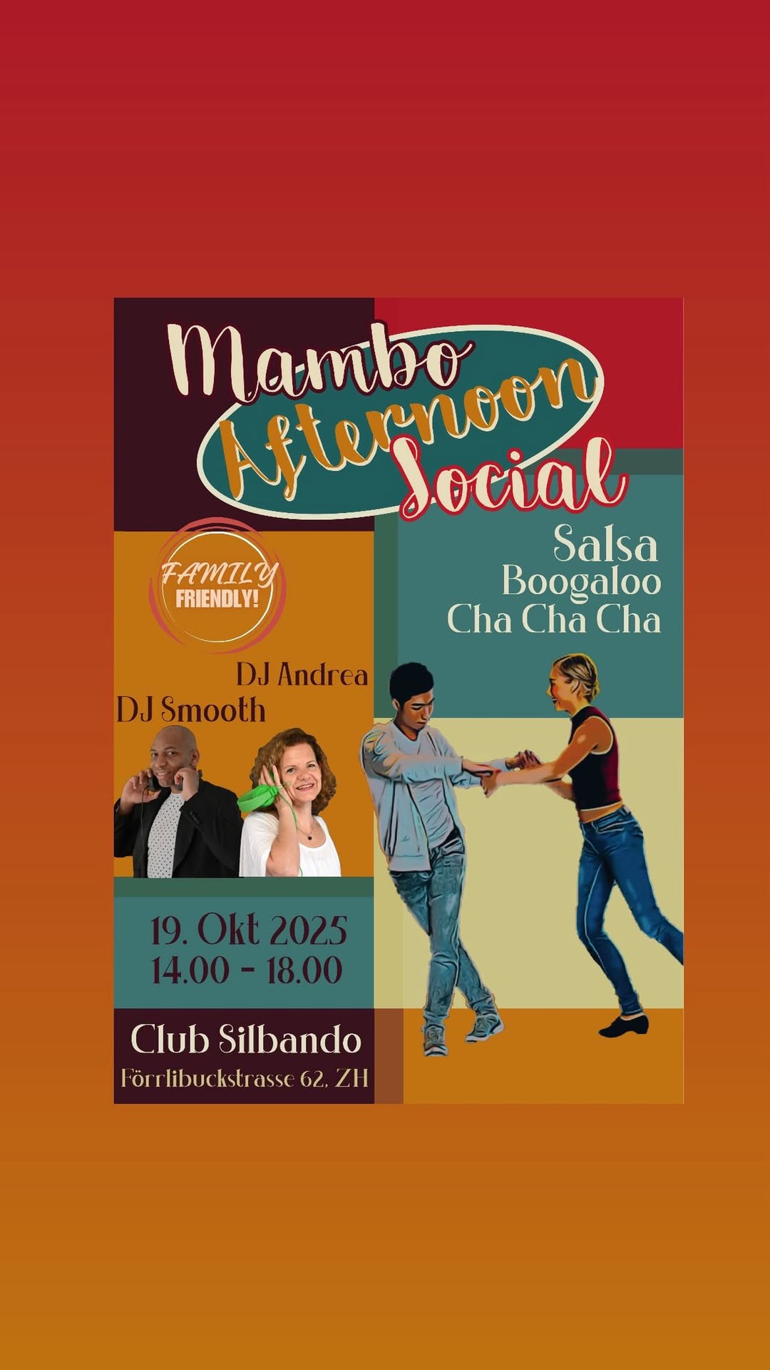 Mambo and Salsa Afternoon Social