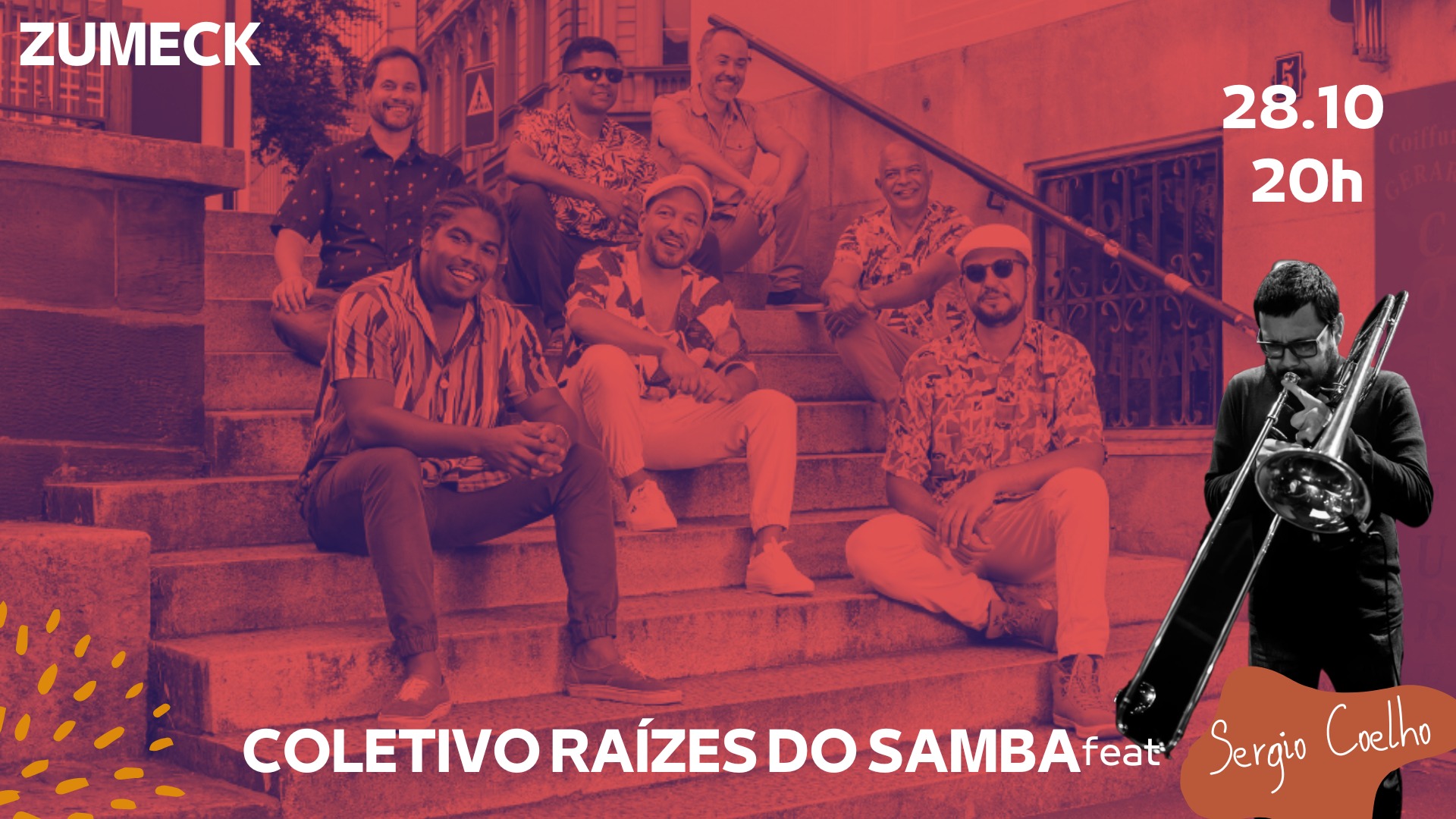 Coletivo Raízes do Samba feat Sergio Coelho do trombone