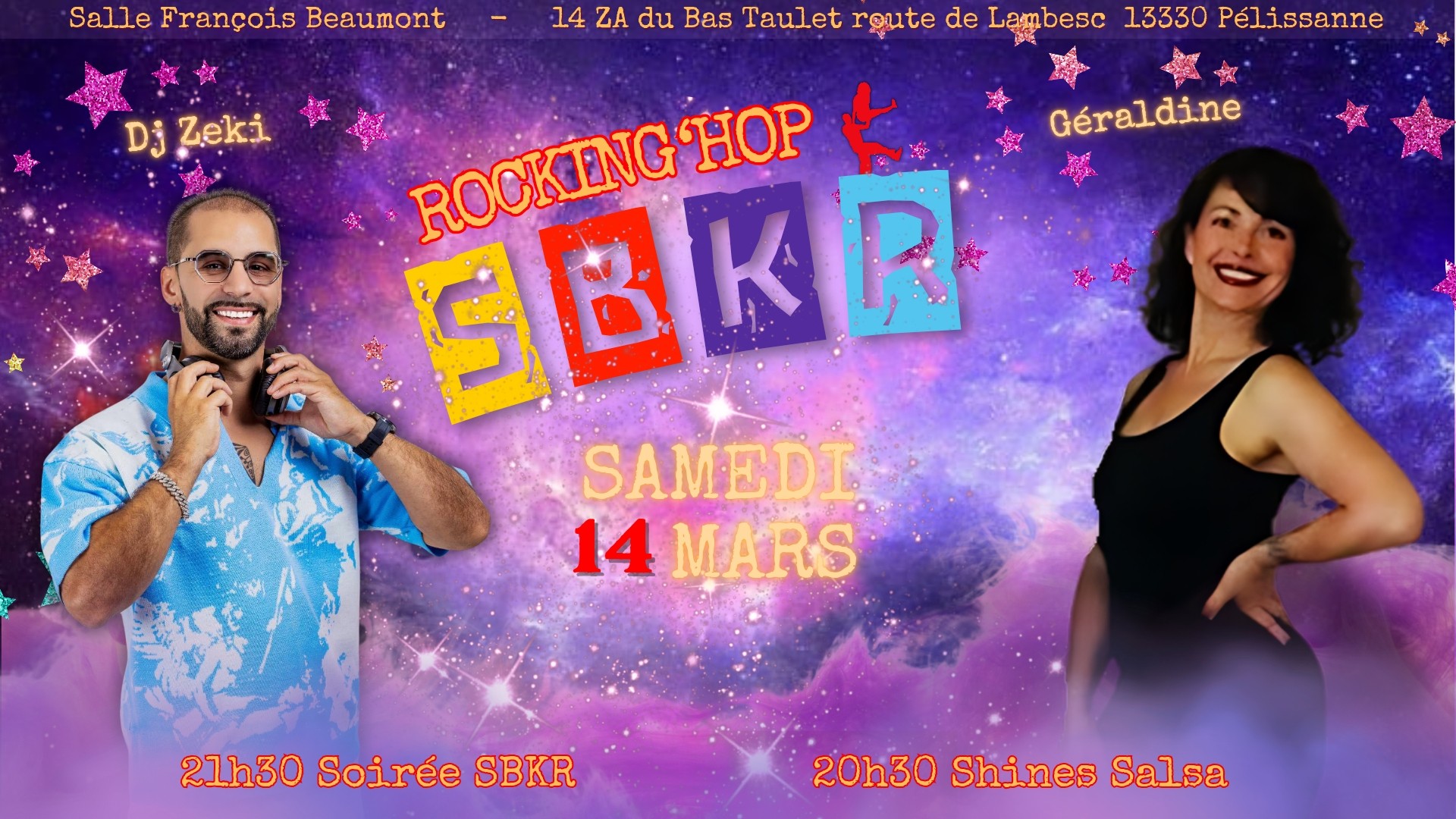 Soirée SBKR samedi 14 mars à Rocking'hop