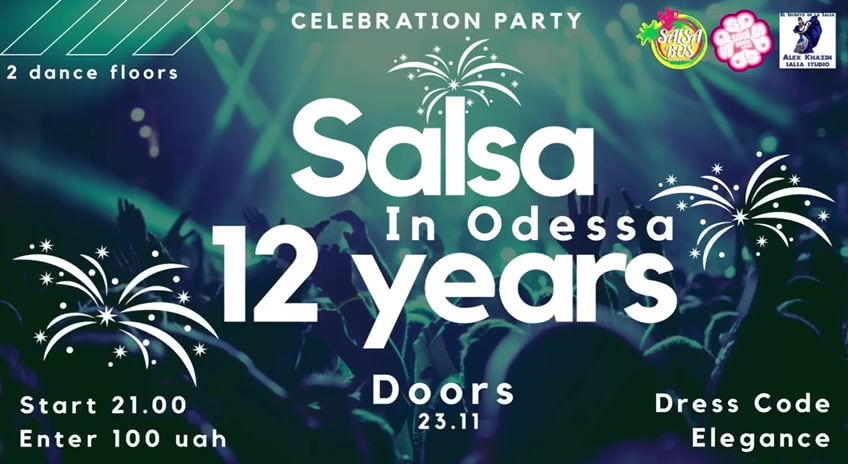 Salsa 12 years Doors 23.11