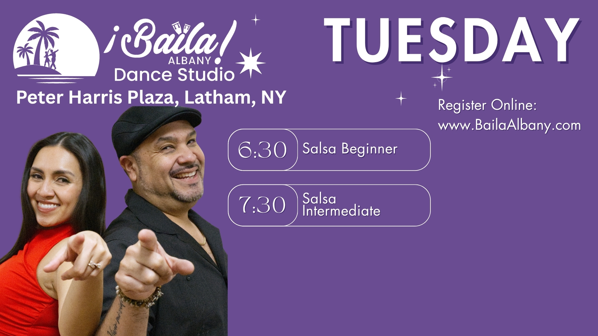 Tuesday Salsa Night Beginner & Intermediate Salsa