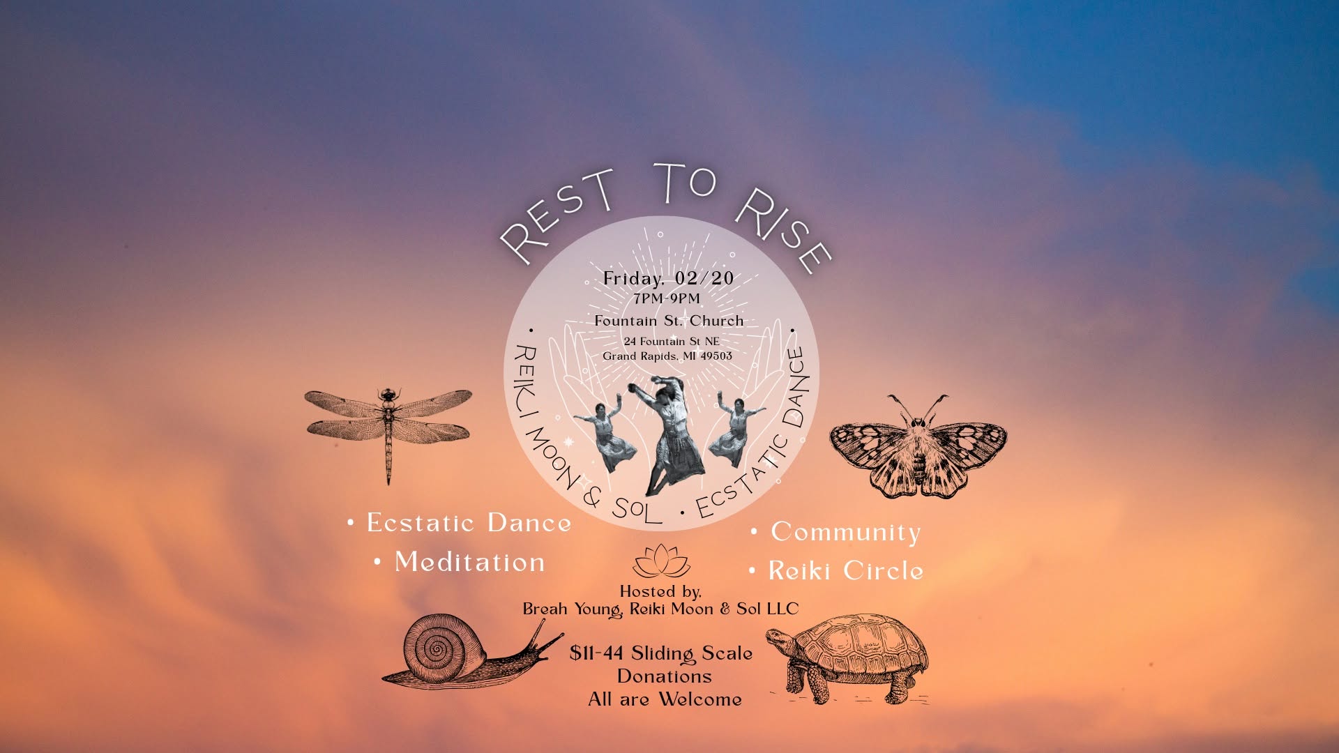Rest to Rise: Ecstatic Dance & Reiki Circle