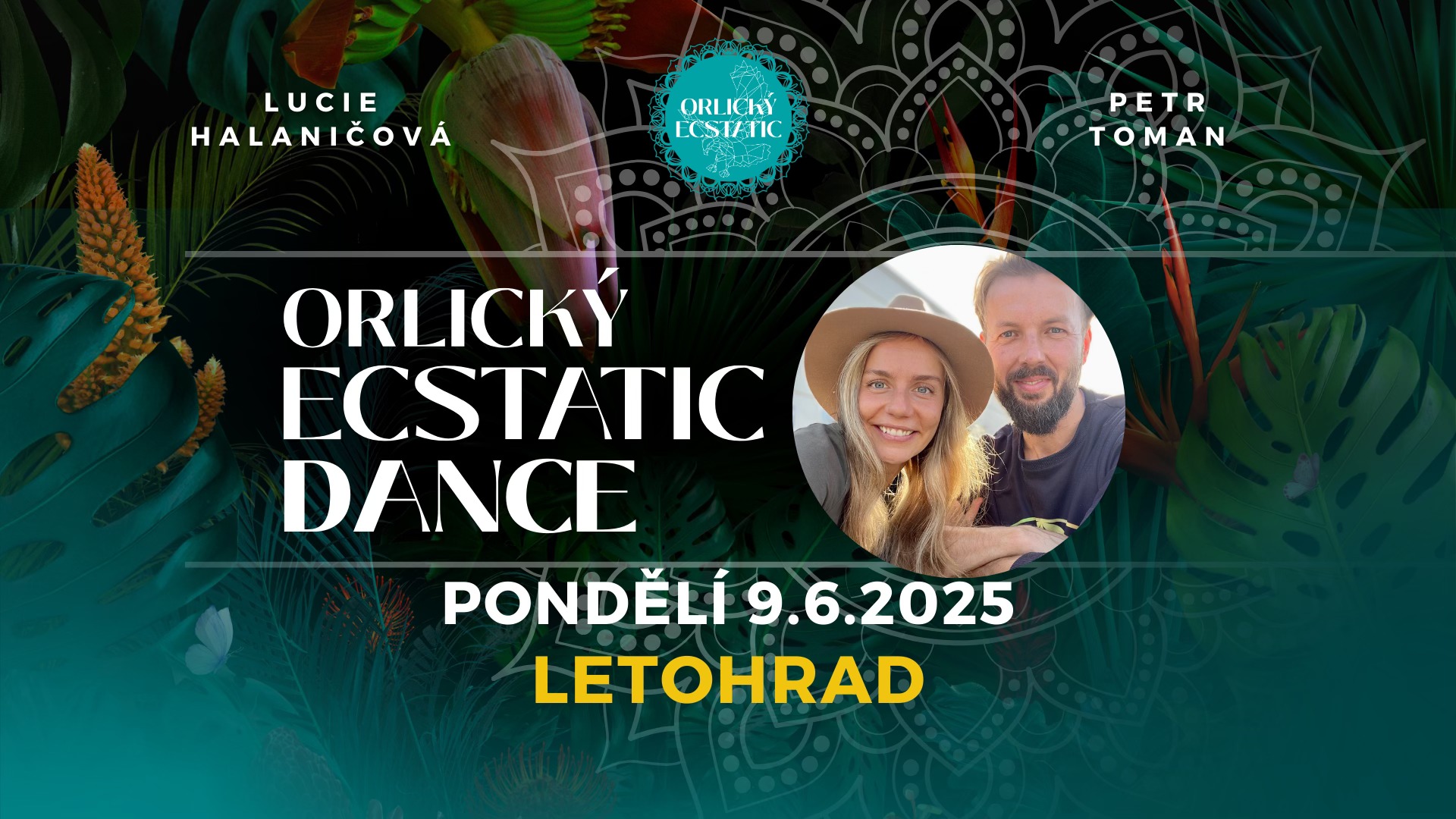 ECSTATIC DANCE LETOHRAD Orlický Ecstatic Pondělí 9.6. Dům kultury, Letohrad