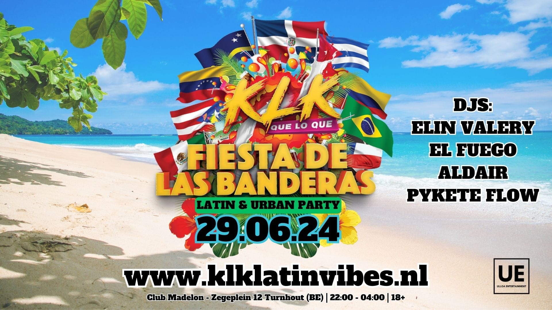 Fiesta de las Banderas - Latin & Urban Party