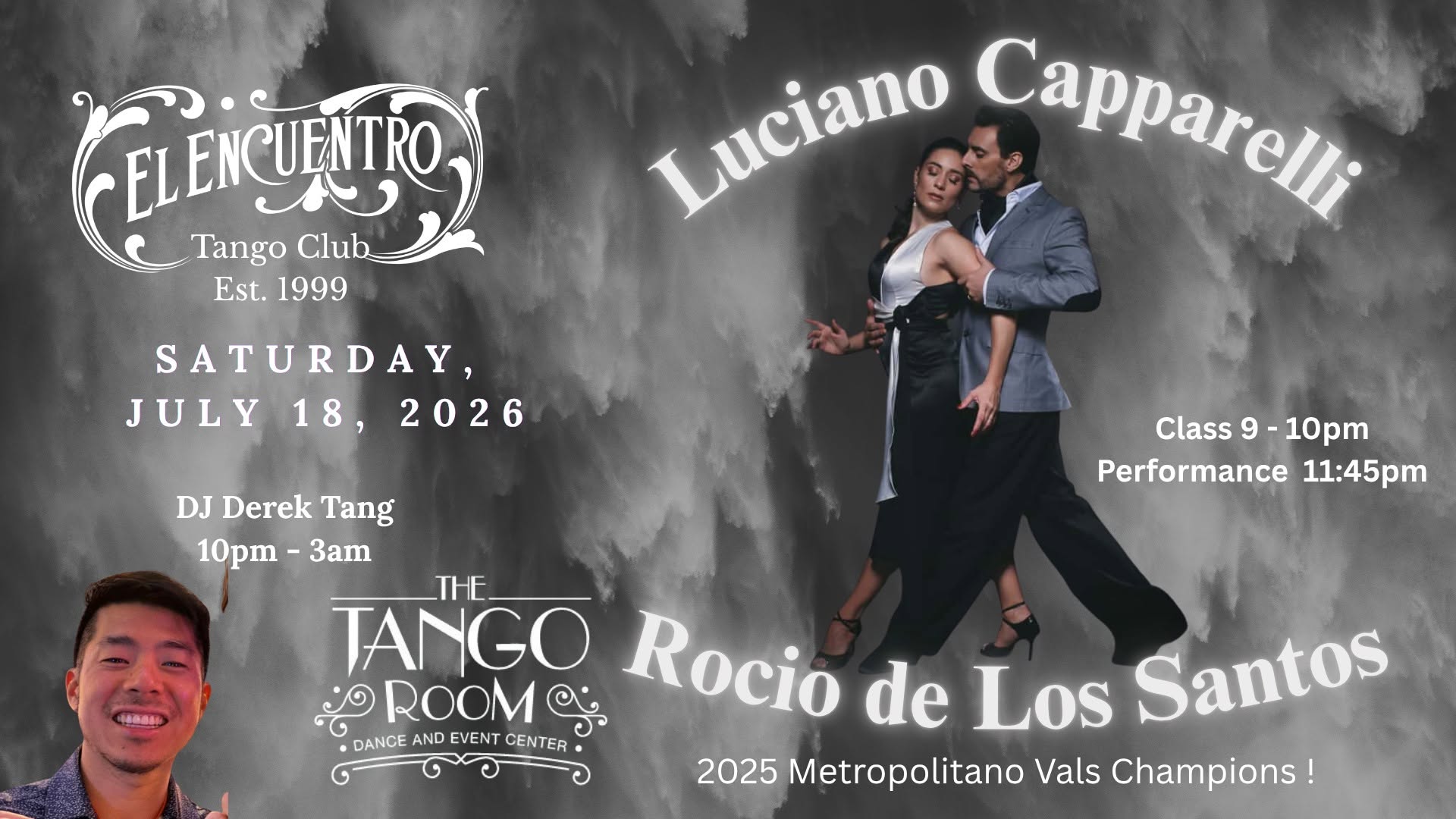EL ENCUENTRO WELCOMES 2025 VALS CHAMPIONS, LUCIANO y ROCIO!