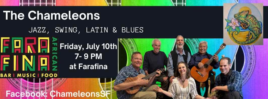 Swing Dance with The Chameleons at Farafina