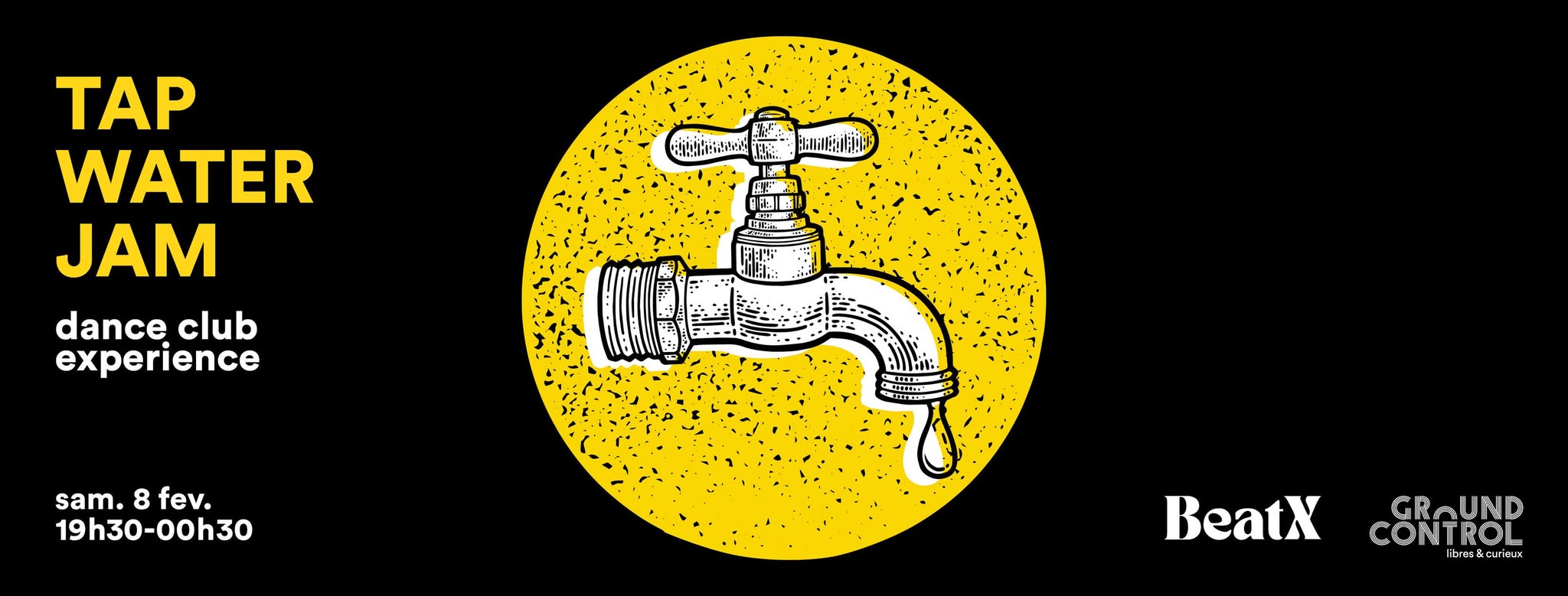 Tap Water Jam invite Daneshiro