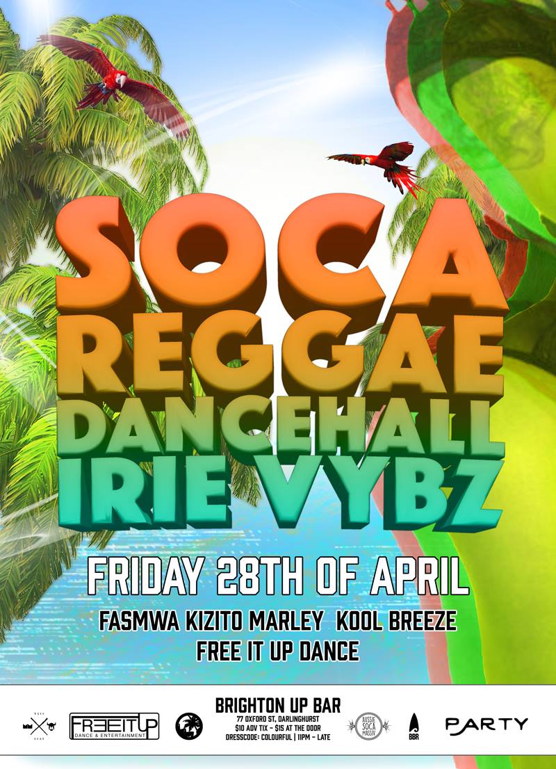 Prescription - Soca Dancehall Reggae Event! Sydney