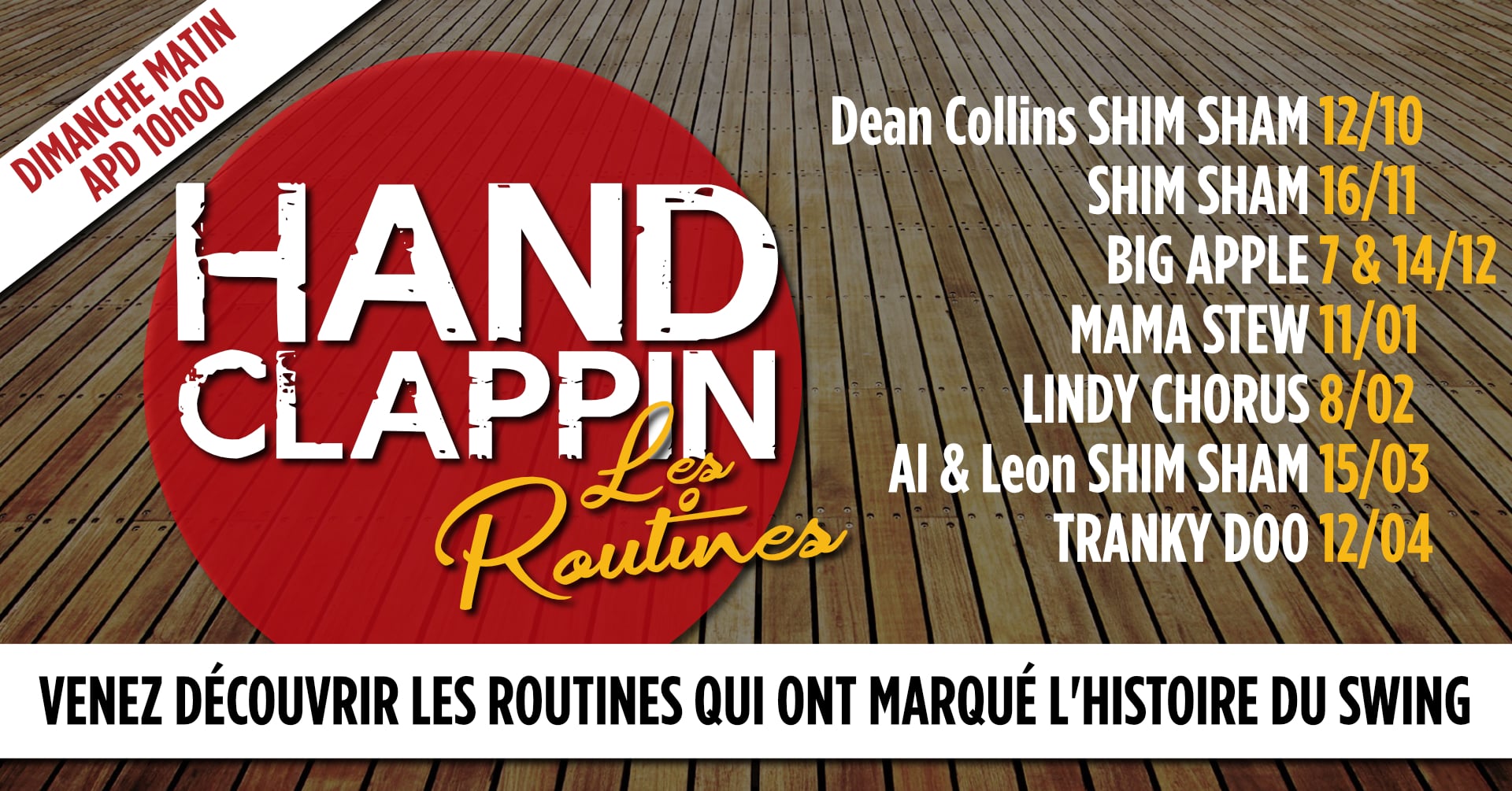 Hand Clappin - Les Routines - Lindy Chorus