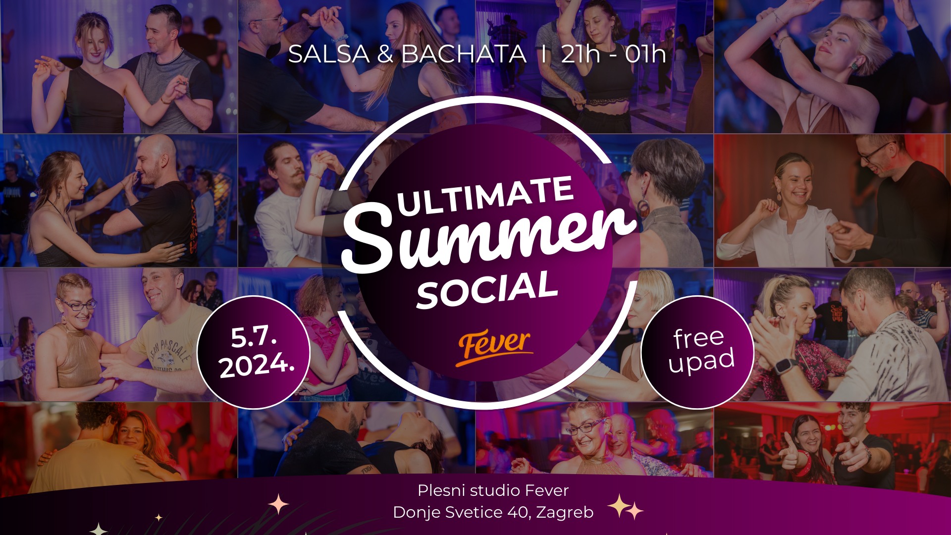 Ultimate Summer Social (Salsa & Bachata), 5.7.2024.