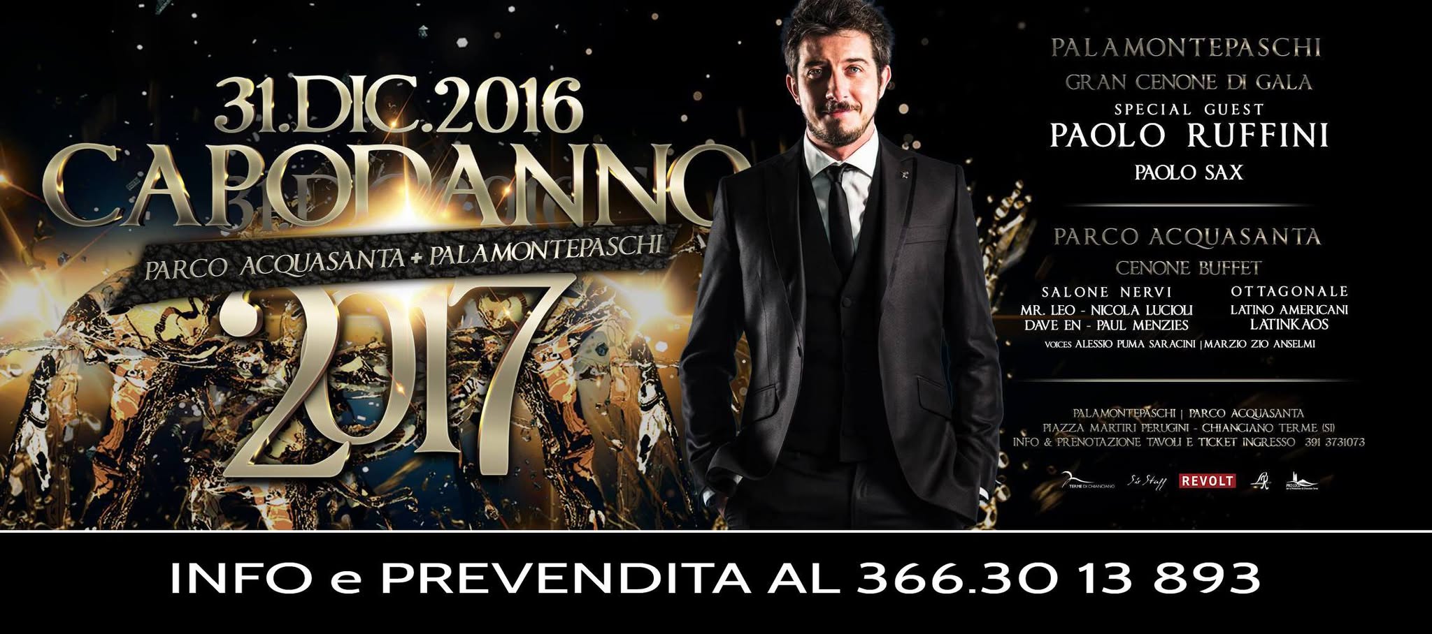 Capodanno Chianciano Terme - The Great Night - Info 3663013893