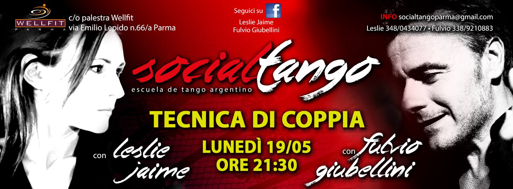 TECNICA DI COPPIA con Leslie Jaime y Fulvio Giubellini MAGGIO