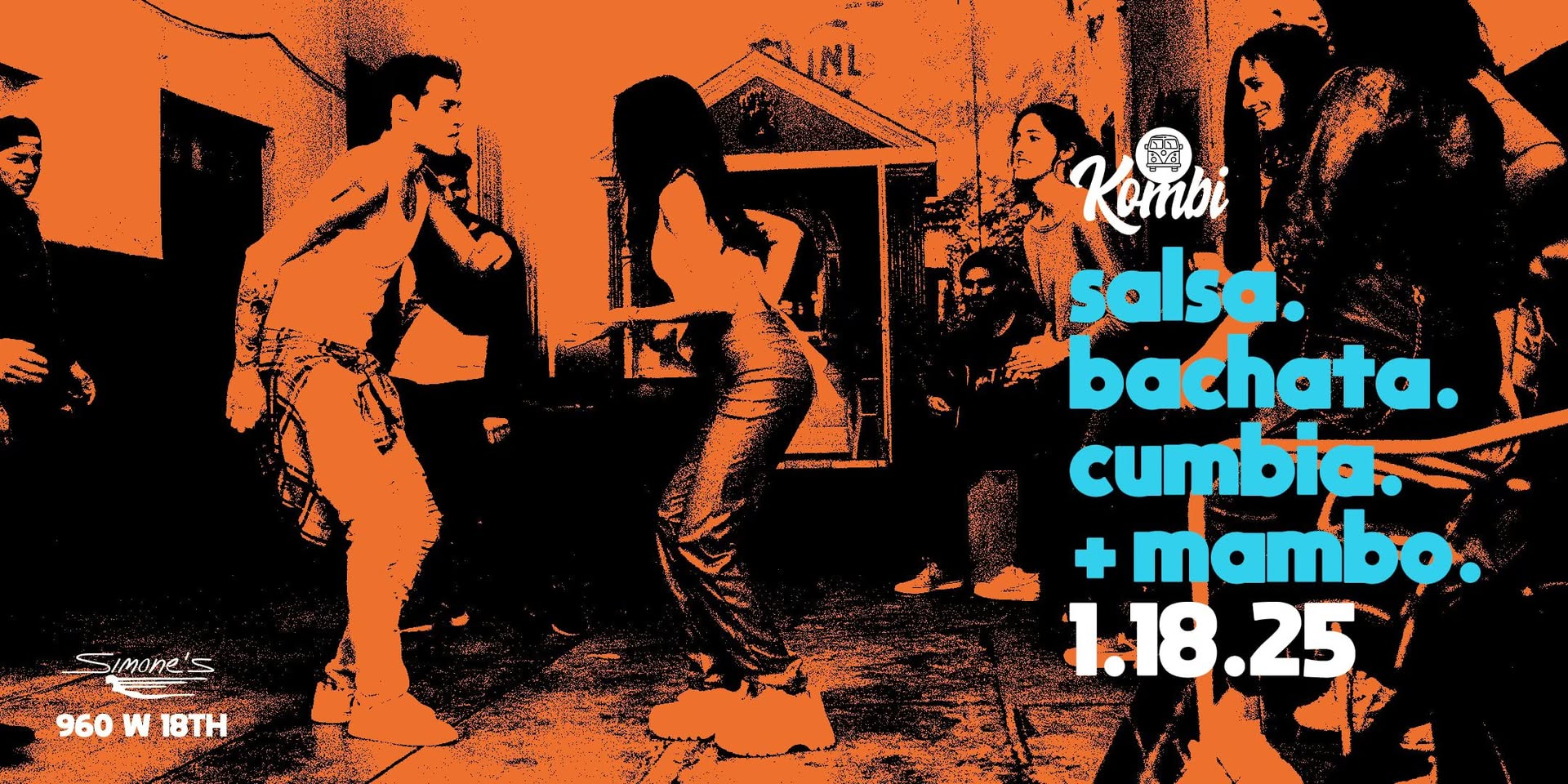 Salsa, Bachata, Cumbia and Mambo night!
