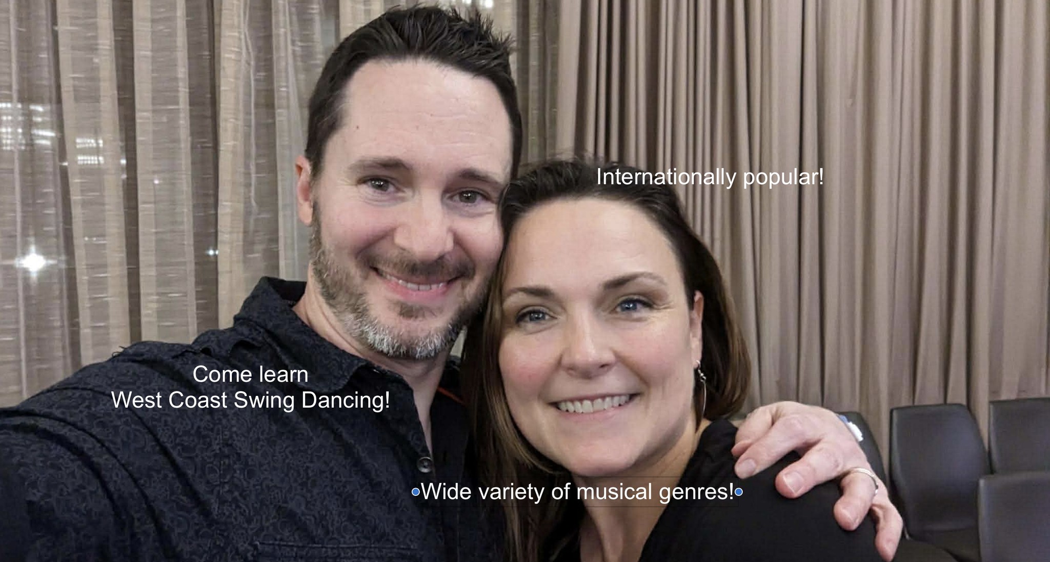 Special VWCS Weekend Workshops and "Saturday" Social Dance with Guest Pros Paul & Marta Canfield