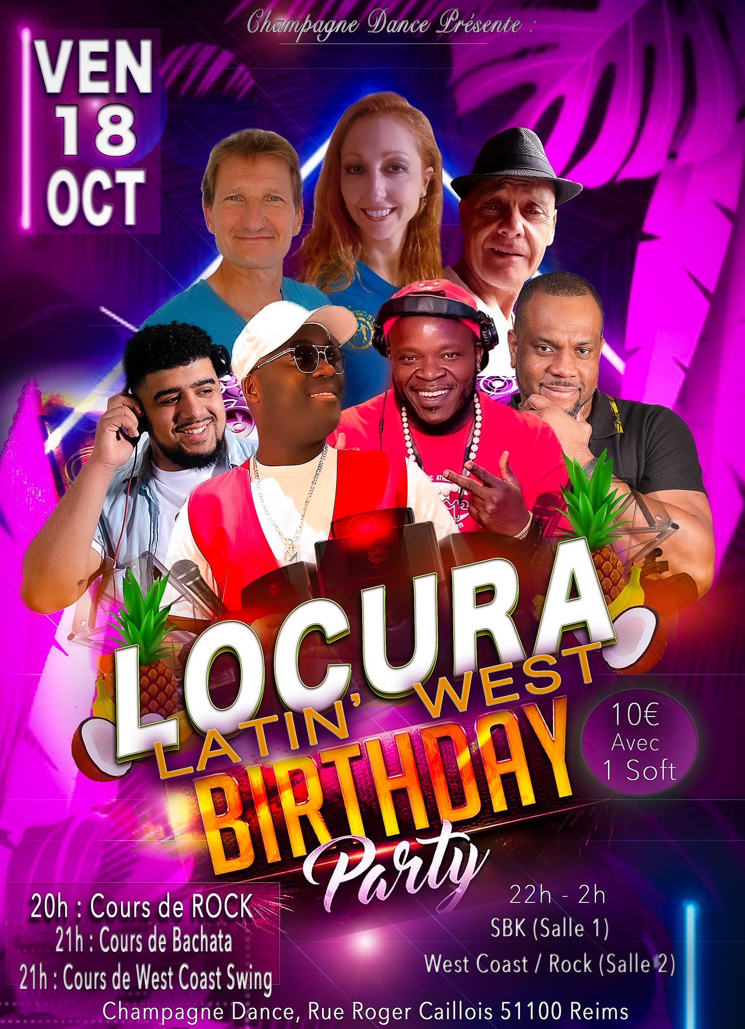LOCURA LATIN’WEST WILL MP BIRTHDAY